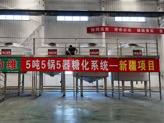 南阳精酿啤酒设备厂—5吨精酿啤酒设备—新疆项目
